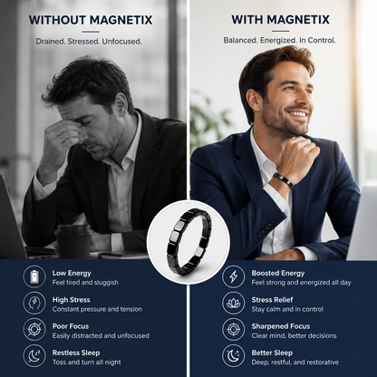 MAGNETIX™ HEMATITE BRACELET