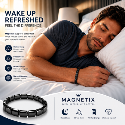 MAGNETIX™ HEMATITE BRACELET