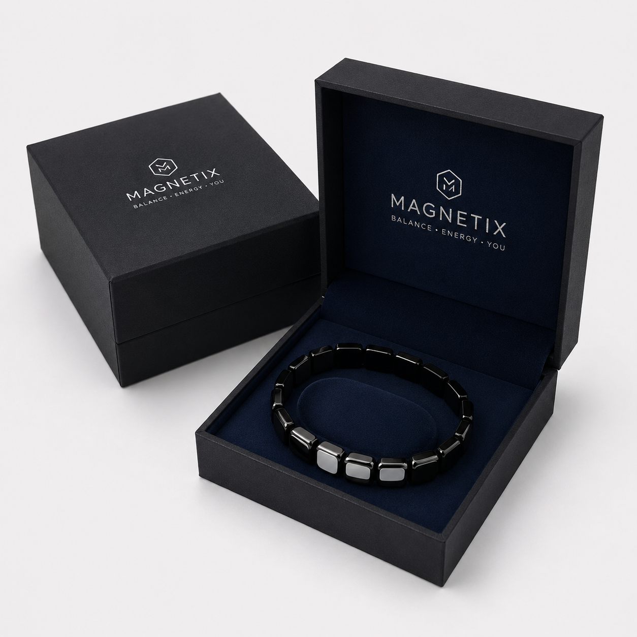 MAGNETIX™ HEMATITE BRACELET